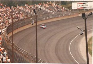 1987 Richard Petty Pontiac at the 1987 Champion Spark Plug 400