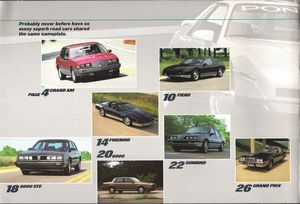 1985 Pontiac Catalog