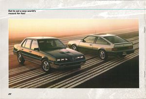 1985 Pontiac Catalog - Pontiac Sunbird