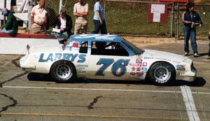 Mike Potter at the 1983 Like Cola 500