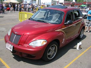 Modified Chrysler PT Cruiser Woody