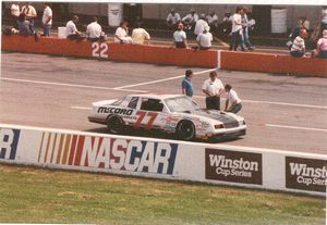 Ken Ragan Car at the 1986 Champion Spark Plug 400