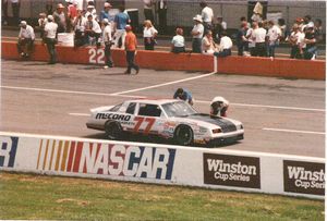 1986 Ken Ragan Car at the 1986 Champion Spark Plug 400
