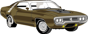 Plymouth Road Runner Clipart