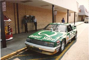 1986 Joe Ruttman Show Car at the 1986 Goody's 500