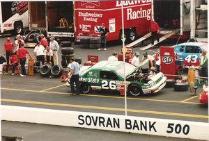 1986 Joe Ruttman Car at the 1986 Goody's 500