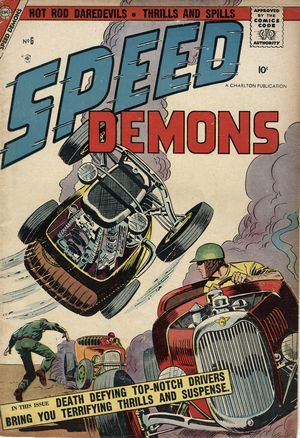 Speed Demons: Issue 6 Front Cover