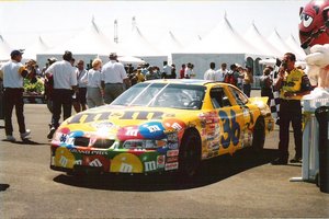 Ken Schrader Winston Cup Series M&M's Show Car