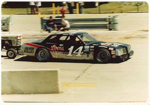 1985 Ronnie Silver Car at the 1985 Milwaukee Sentinel 200
