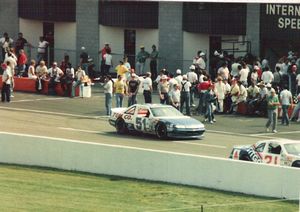 1988 David Simko Car at the 1988 Champion Spark Plug 400