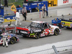 Mike Skinner at the 2008 Camping World RV Sales 200