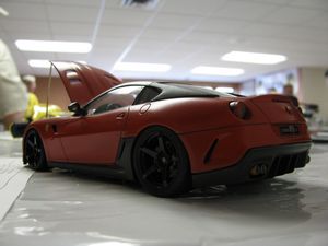 Ferrari 599 GTO Model Car