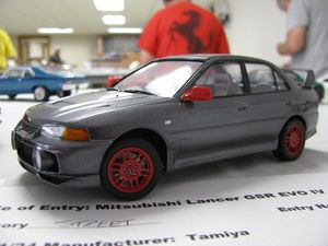 Mitsubishi Lancer Evolution IV Model Car