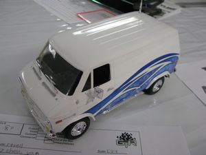Modified 1977 Chevrolet Van Model