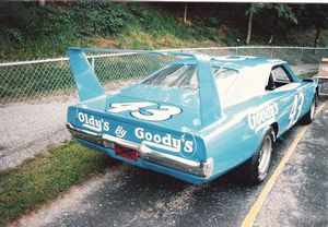 1986 Goody's Richard Petty Show Car at the 1986 Goody's 500