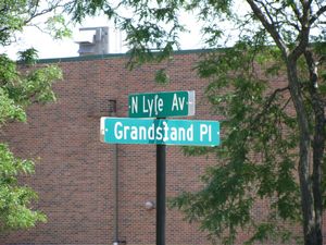 Grandstand Place in Elgin Illinois