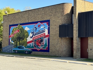 The Pontiac Transportation Museum Mural