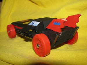 Pinewood Derby Batmobile