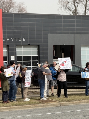 Tesla Takedown in Westmont, Illinois