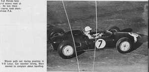 Stirling Moss 1961 United States Grand Prix