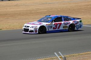 Chris Buescher's Kingsford Chevrolet SS at the 2017 Toyota Save Mart 350