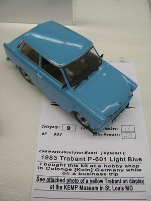 1983 Trabant P-601 Model Car