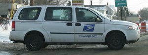 Chevrolet Uplander US Postal Service