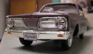 1966 Plymouth Valiant Signet 200 Model Car
